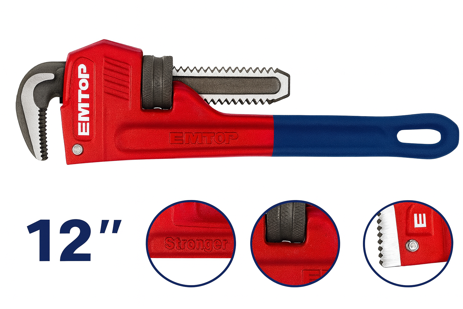 Llave de Tubo Stillson de 12" Profesional