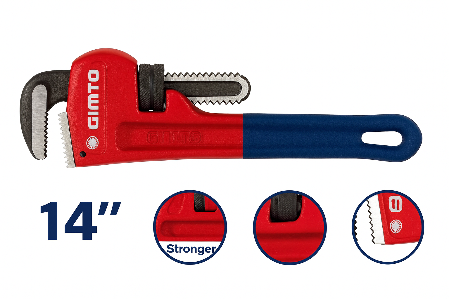 Llave de Tubo Stillson de 14" Profesional