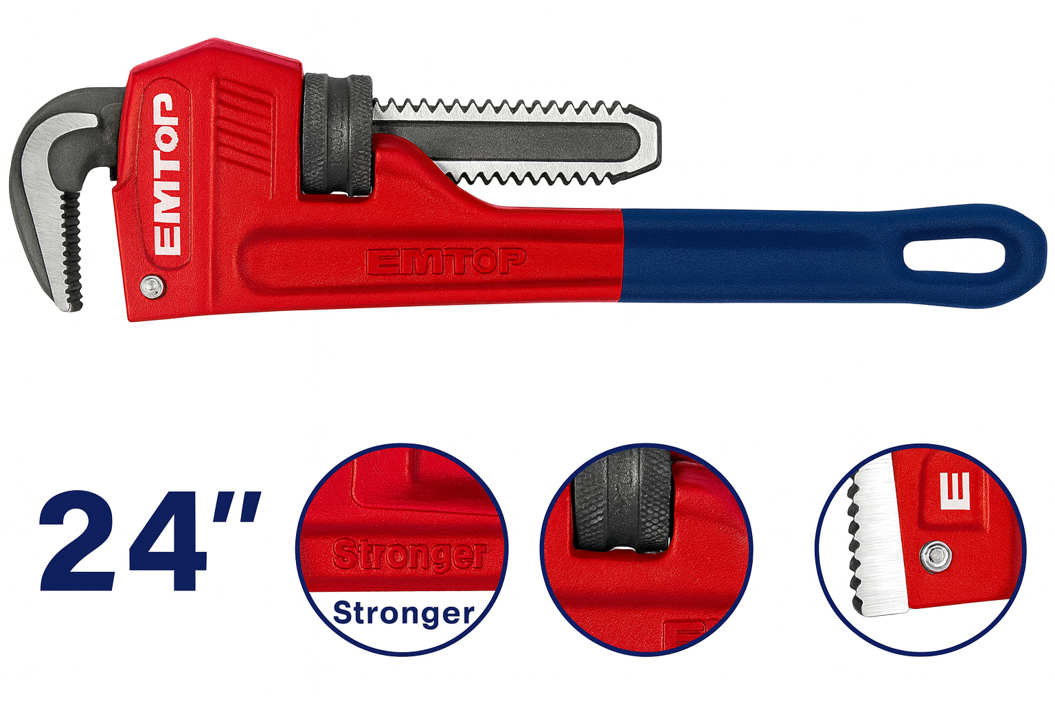 Llave de Tubo Stillson de 24" Profesional