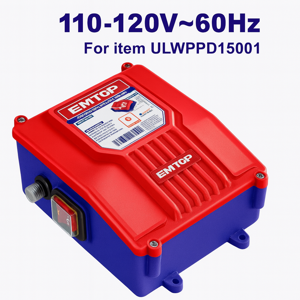 Caja de control EMTOP para bomba de pozo profundo con protección contra sobrecorriente