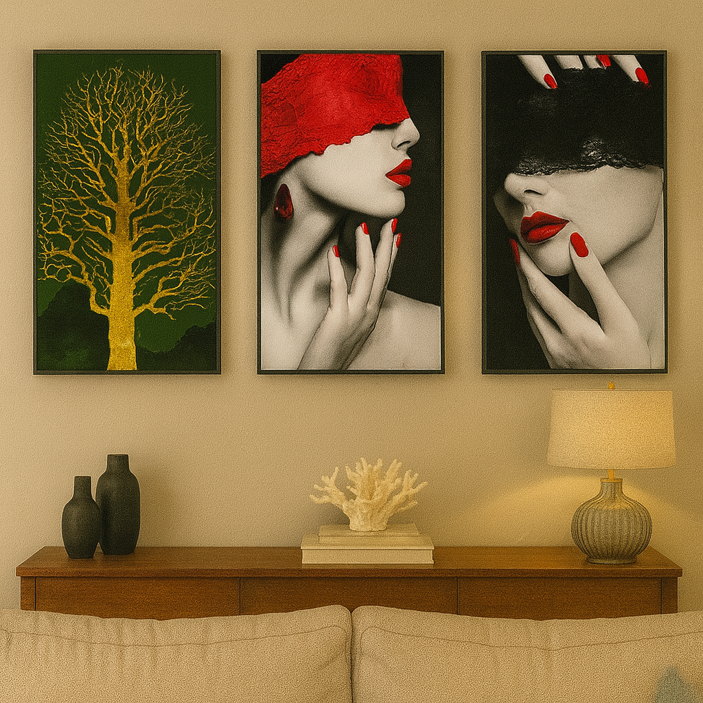 Cuadro decorativo para sala  tamaño 50×70 cm, moderno, elegante y artístico