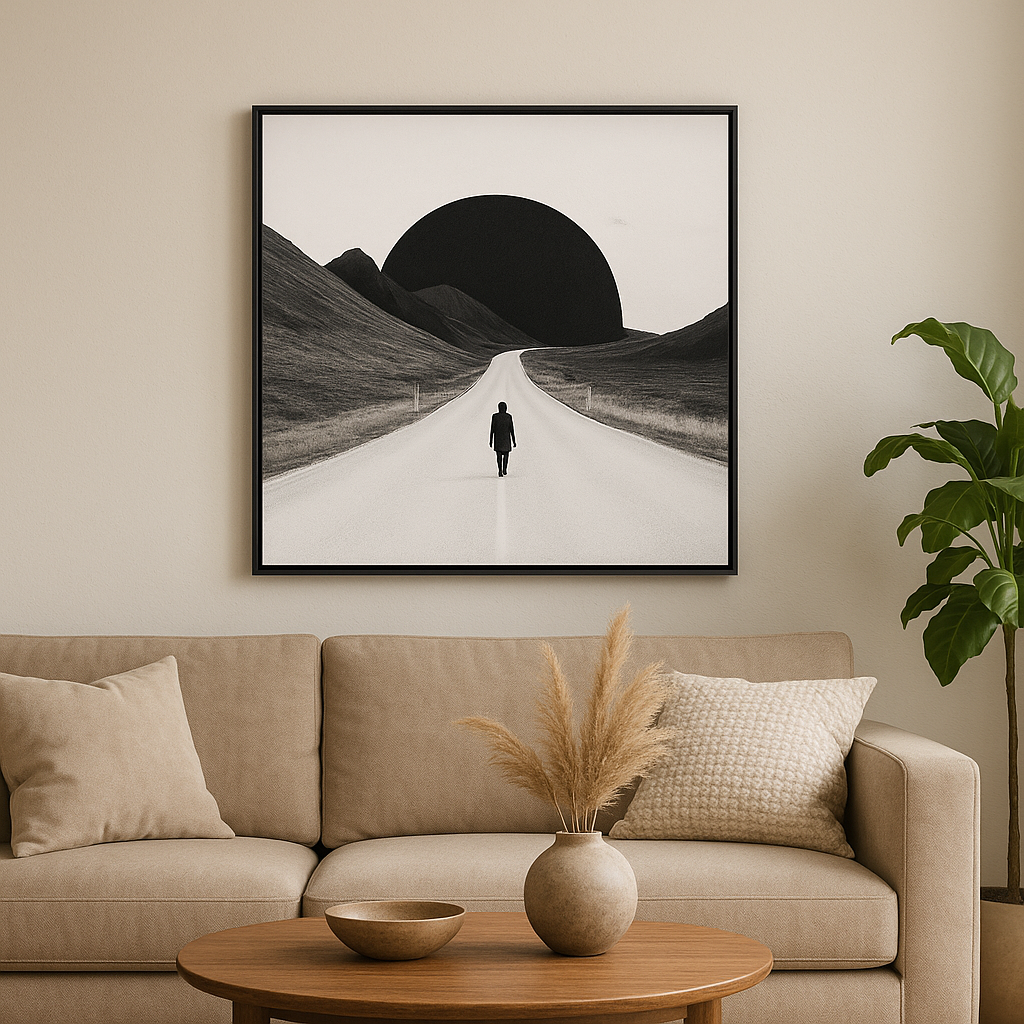 Cuadro decorativo 40×80 cm, diseño moderno y elegante para decoración de interiores