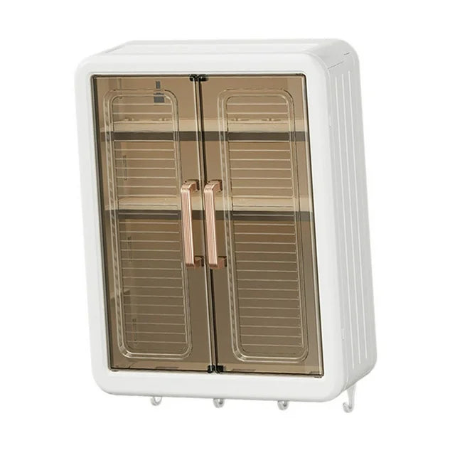 Gabinete de plástico para almacenamiento.