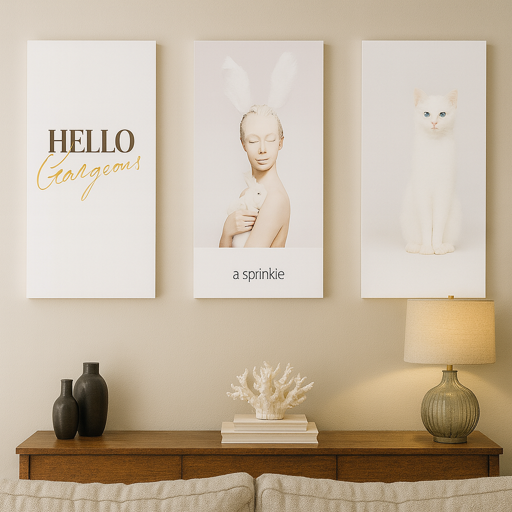 Cuadro decorativo modelo 39×59 cm, diseño moderno para decoración de interiores