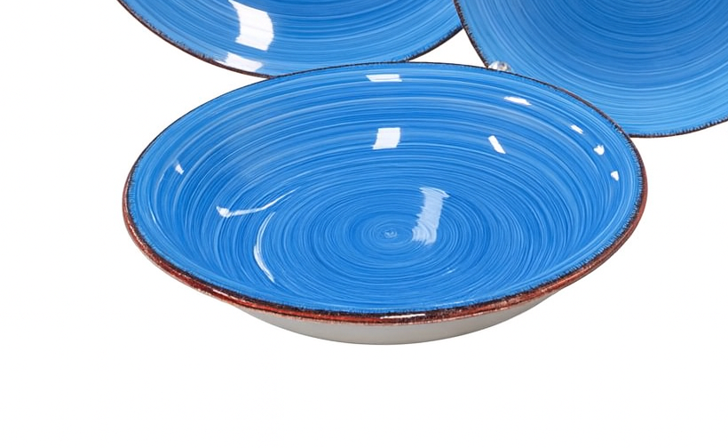 Set de plato y cuenco de ceramica variedad