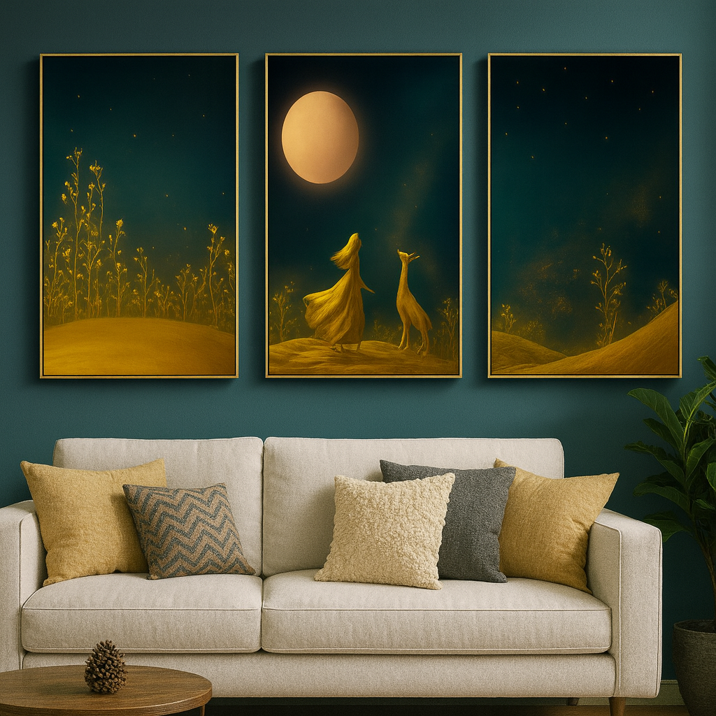 Cuadro decorativo para sala  tamaño 50×70 cm, moderno, elegante y artístico