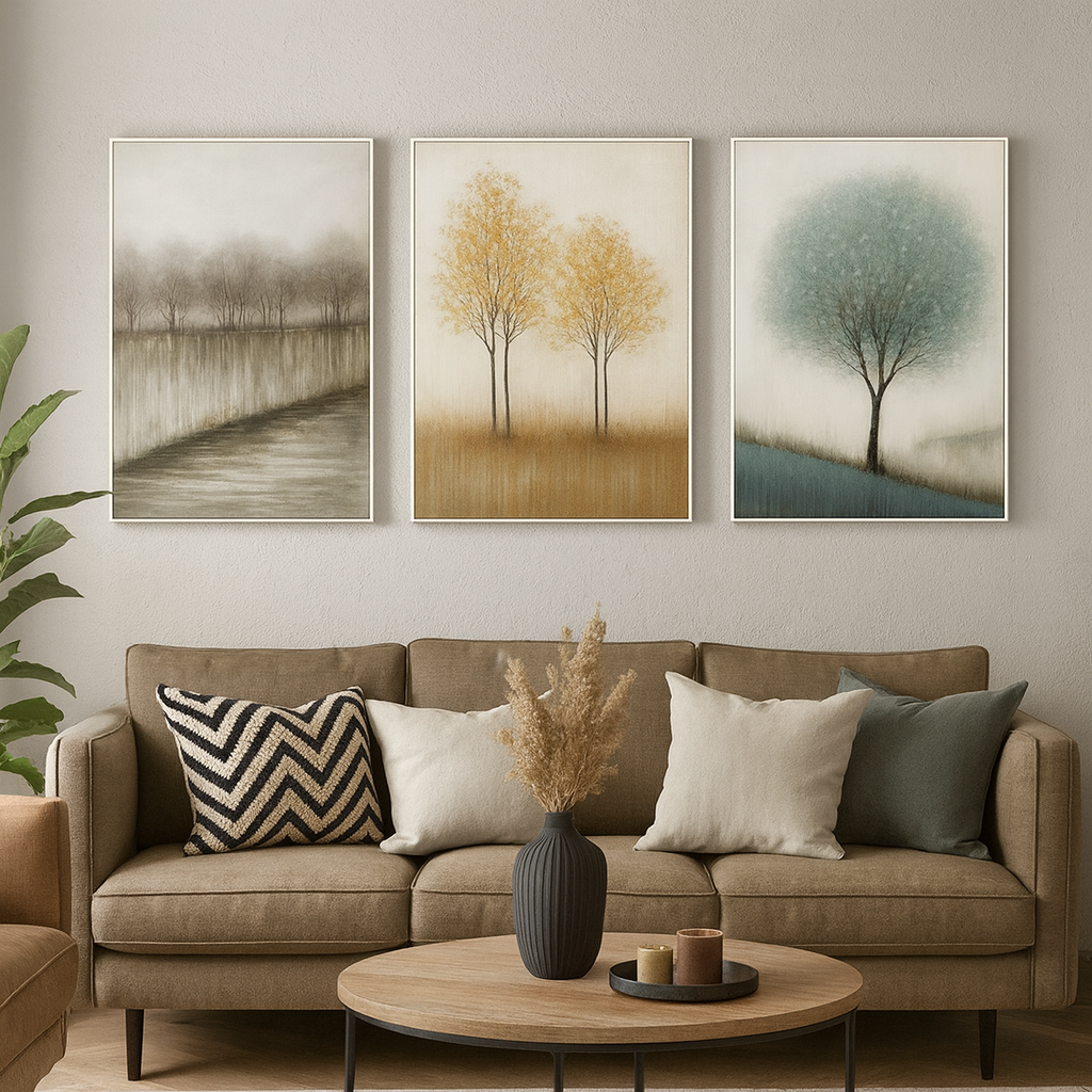 Cuadro decorativo modelo  70×140 cm, diseño moderno para decoración de interiores