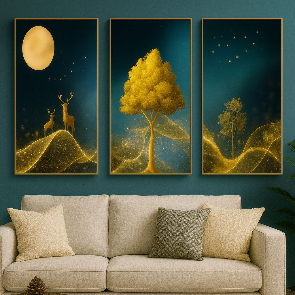 Cuadro decorativo para sala, tamaño 40×60 cm, moderno, elegante y de alta calidad