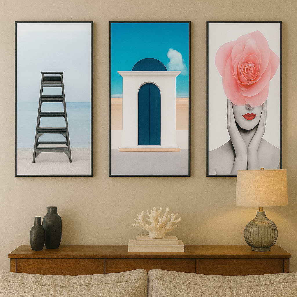 Cuadro decorativo modelo 39×59 cm, diseño moderno para decoración de interiores