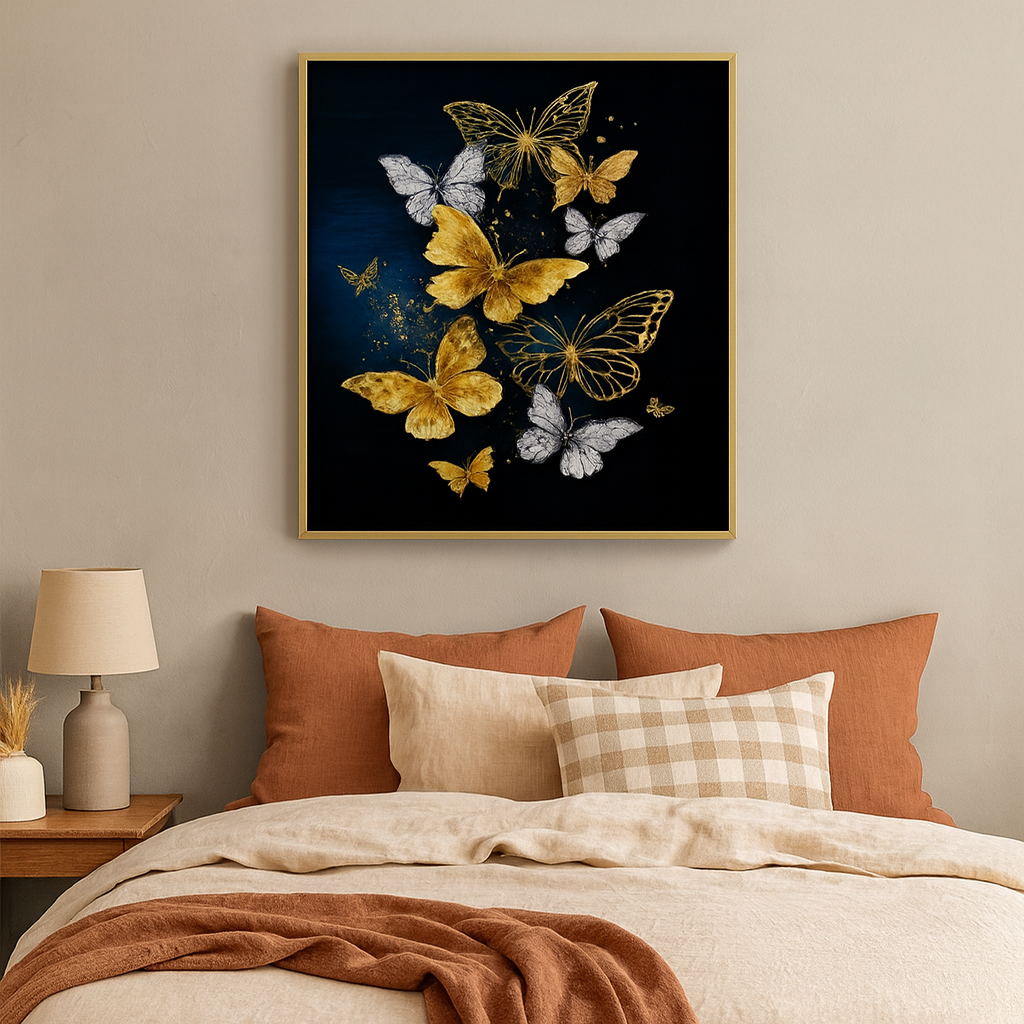 Juego de cuadros decorativos 3 piezas, tamaños 40×60 cm (2) y 60×80 cm (1), moderno y elegante