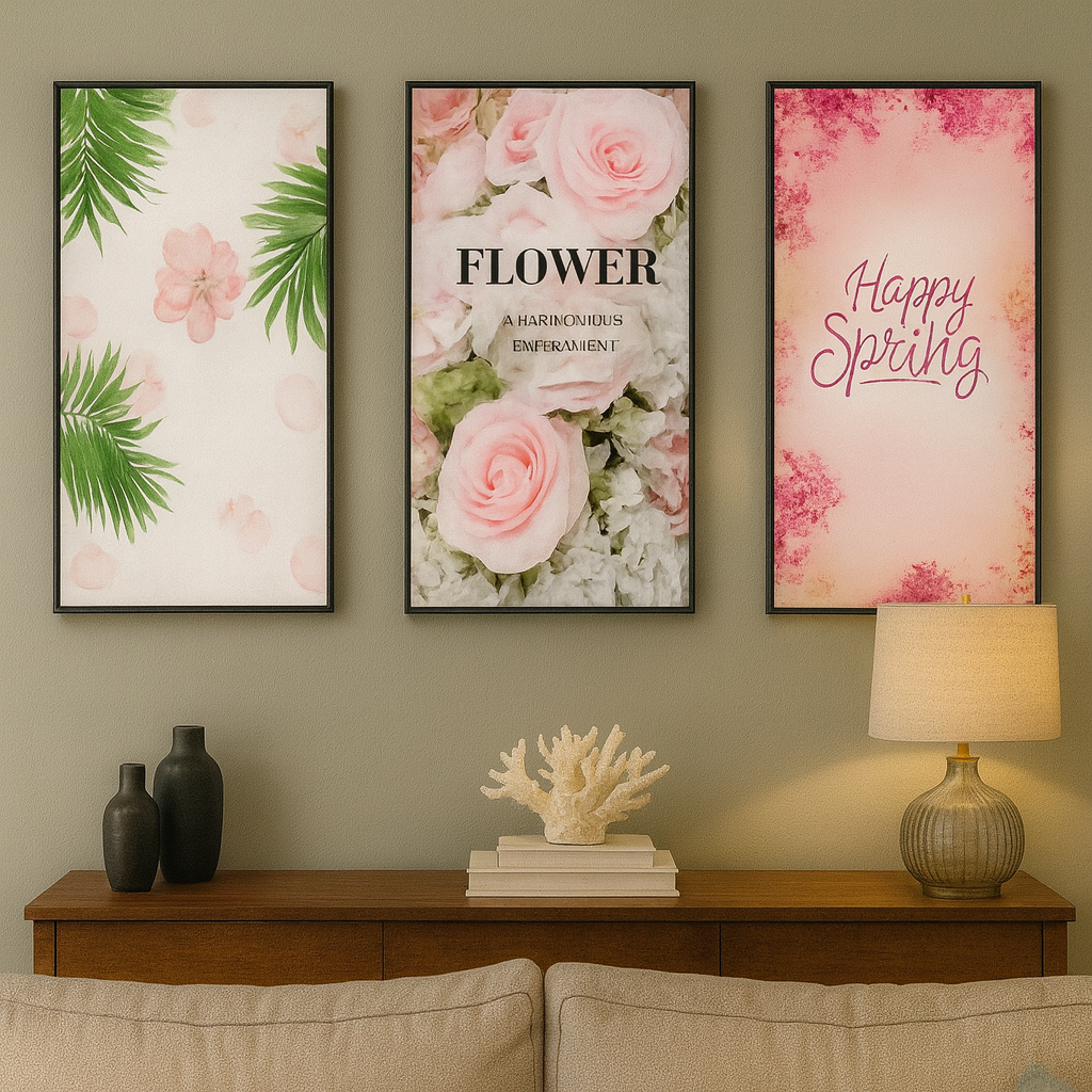 Cuadro decorativo modelo 39×59 cm, diseño moderno para decoración de interiores