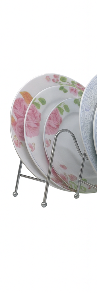 8" Plato plano con estampado