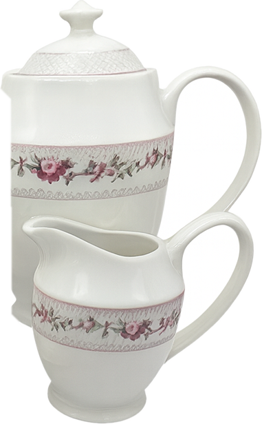 Vajilla de 22 piezas con estampado