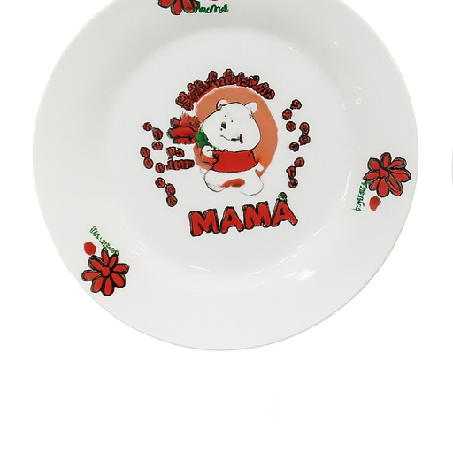 Plato de ceramica 8''