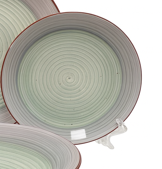 Set de plato y cuenco de ceramica variedad