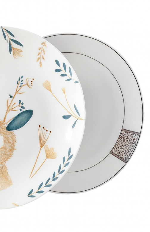 Plato con estampado de 8"