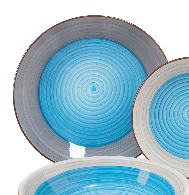 Set de plato y cuenco de ceramica variedad