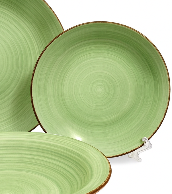 Set de plato y cuenco de ceramica variedad